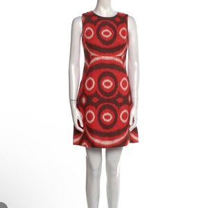 Tory Burch 70s inspired dress with pockets